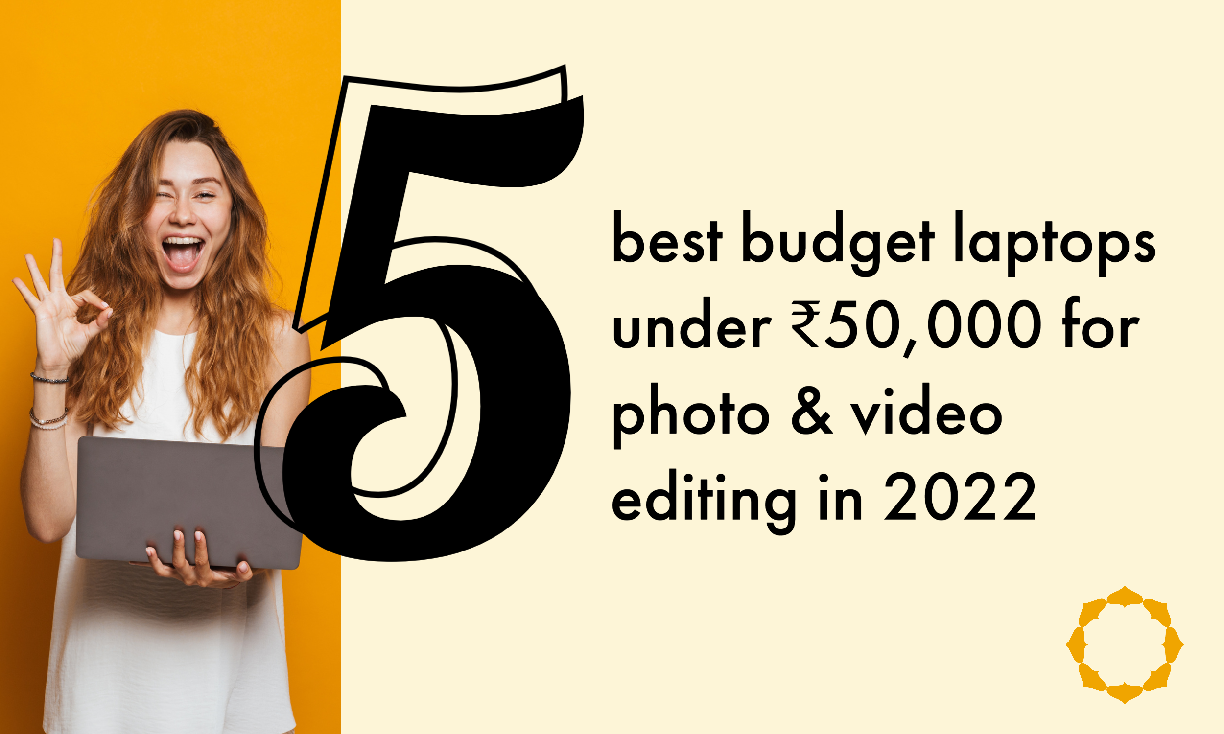 DRF Blog Cover top 5 best budget laptops under 50k